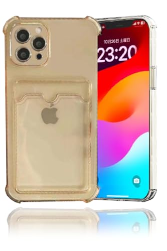 �yJapan Platina(CPO113)�z iPhone11pro �p (�S�[���h) iPhone11�v�� 5.8�C���` �A�C�t�H��11�v�� �J�o�[ �P�[�X �|�P�b�g�t�� �J�[�h���[ �N���A �X�}�z�P�[�X TPU Qi�[�d ����~�� ���菝�h�~ �y�� 