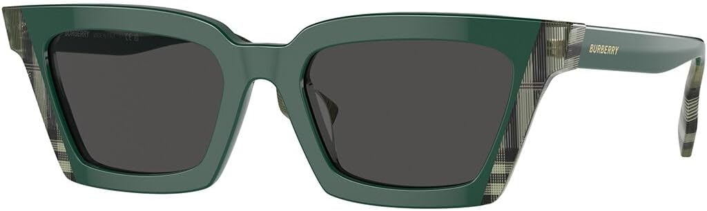 BURBERRY Sunglasses BE 4392 U 405687 Briar Green/Check Green Dark G
