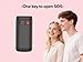 TIQ mini Q5 4G Flip Smart Phone, 3+32GB, MTK6739 Processor, 1450mAh Battery, 0.3MP+2MP Cameras, Touch Main Screen, Play Store Supported - Black