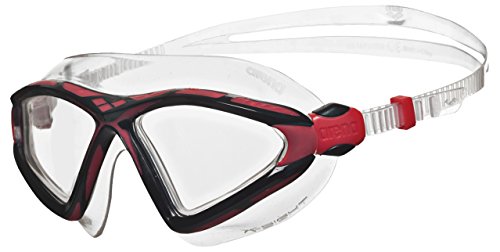 Arena Oculos X-Sight 2 Lente Transparente, Preto/ Vermelho