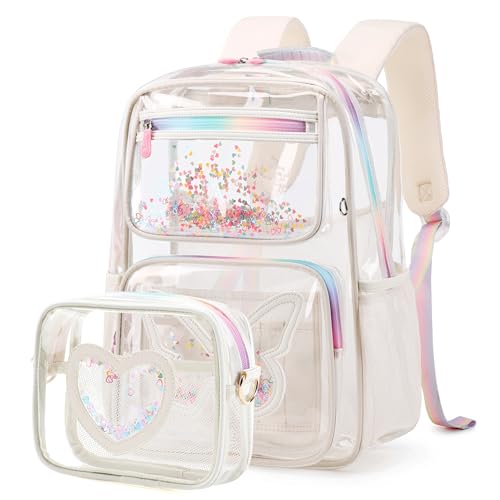 Mochila Transparente Para Niños Bgseri Cler Bckpck For Boys 15