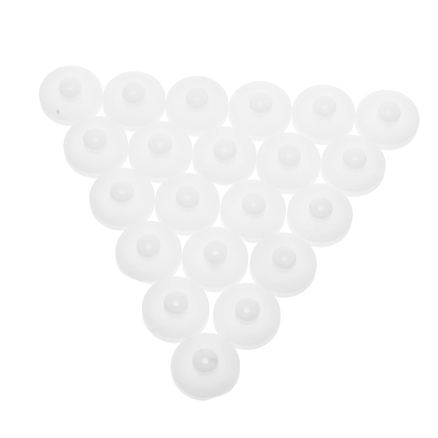 MUSISALY Enhanced Load Capacity 20pcs Plastic Pulleys Universal Bearings Wear-Resistant for Heavy Duty Applications DIY Gear Band Lifting