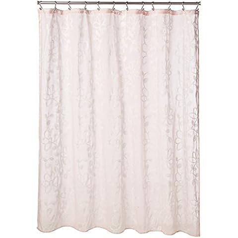 Dainty Home Rita Floral Shower Curtain Cover