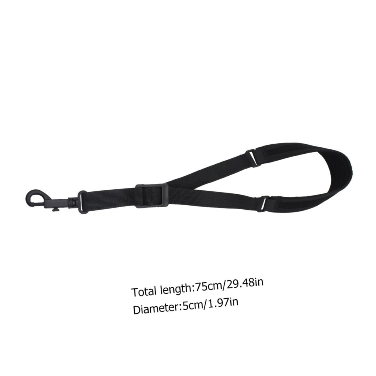 VICASKY Saxophone Neck Strap Thicken Cotton Saxophone Belt Universal Saxophone Holding Strap