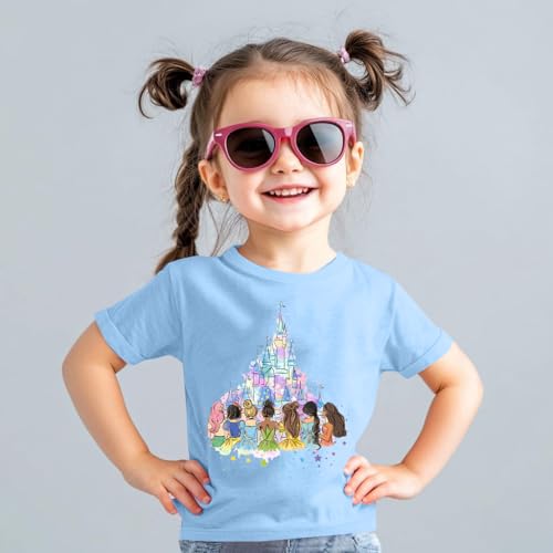 Image of Magical Shirt for Girl: Magic Kingdom Prinecess Tshirt Princess Shirts Youth Girls Cute Family Vacation Trip Tee