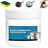 【Advanced Cleaning Power】Easily clean the bottom of pots and pans and cookware. Its powerful formula restores your cookware’s shine without harsh scrubbing, saving time and effort in kitchen cleanup 【Versatile Cookware Compatibility】Safe for various ...