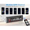 Single Din Car Stereo & Car Radio with CD/DVD Player Upgrade Your Classic Car with Bluetooth, USB, AUX, SD Card, FM, MP3, Selectable RCA Output, Apple & Android Compatible