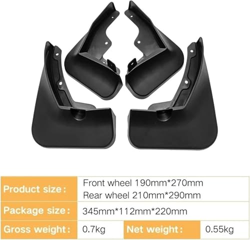 Garde-boue Changan accessoires voiture bavettes roues - 4