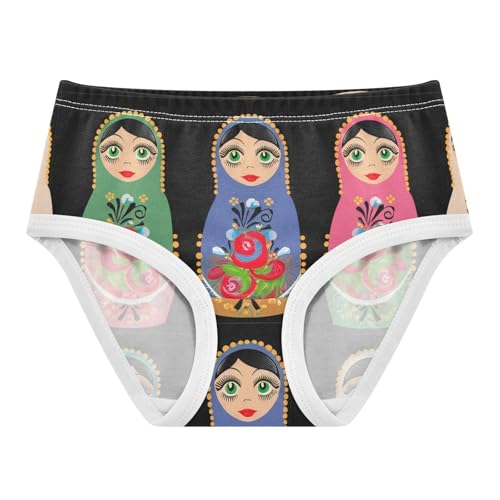 Colorful Russian Nesting Dolls Toddler Girls's Underwear 2T 202c1252 - Main Image