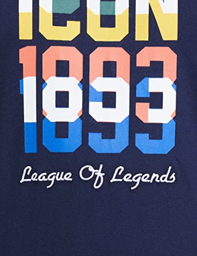 Image of Max Men's Typographic Print Crew Neck Regular Fit T-Shirt