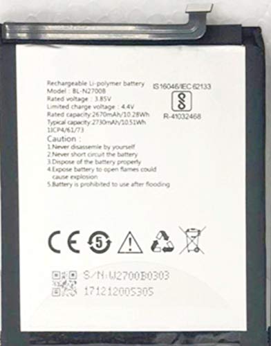 DSELL Mobile Battery for Gionee F205/ F205L (BL-N2700B)