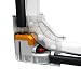 SAUERMANN Delta Pack (80x60) MINI - Kondensatpumpe Si-10 mit Kabelkanal - Signalweiss