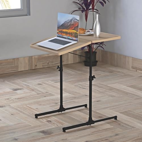 TABLE MAGIC 2.0 Double-Top Laptop Table Mat Finish, Golden Marble - Image 2
