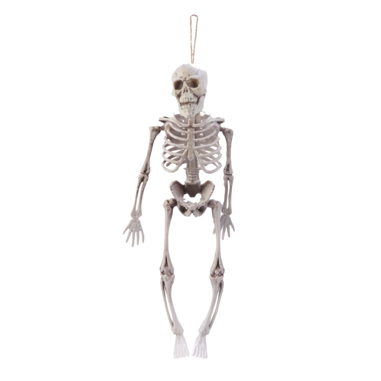 HOOTNEE Halloween Skeleton Props 40cm Skull Decors Hanging Ghost Decoration for Scary Events