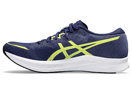 Image of ASICS Women's Hyper Speed 3 Shoes, 7.5, DEEP Ocean /Glow Yellow