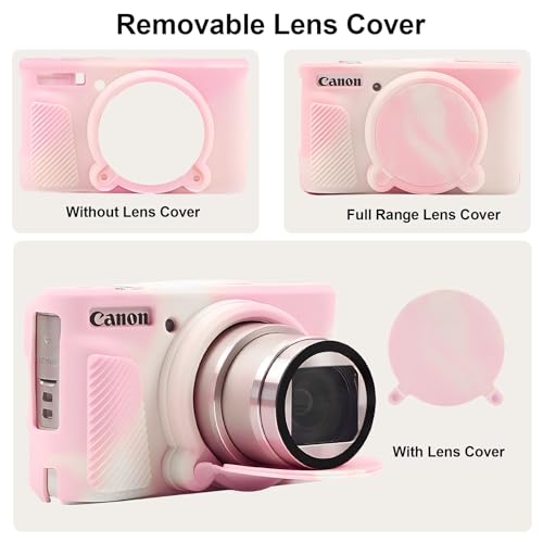Funda de silicona para cámara Canon PowerShot SX740 / SX730 miniatura 5