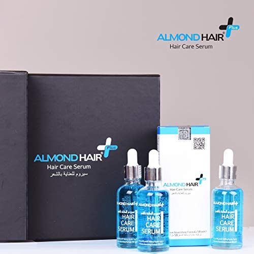 Almond Hair Care Growth Regrowth Serum - Regrowth In Balding And Hair Loss Treatment (Man) #TOP6