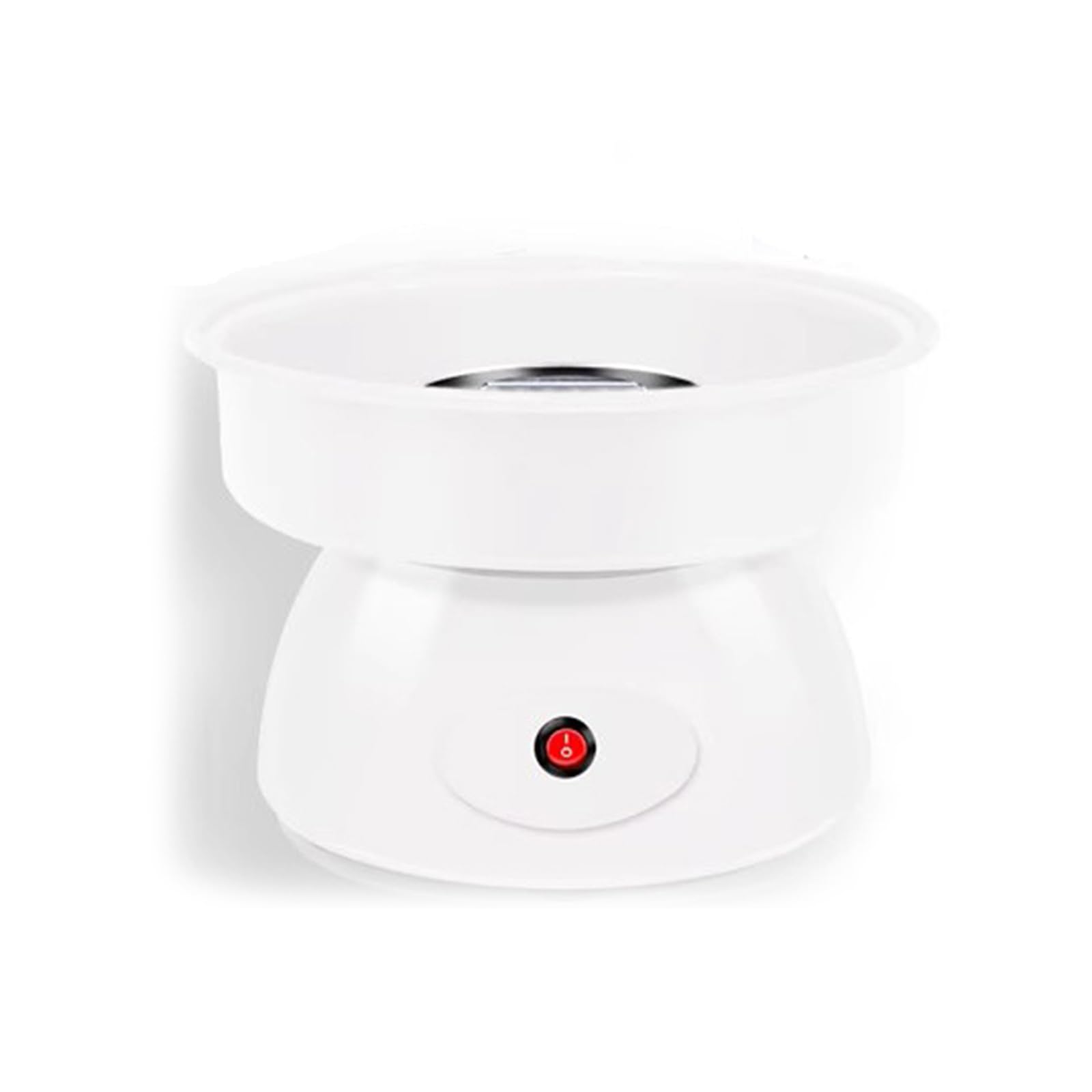 Maquina Algodón Azúcar Máquina eléctrica for Hacer Dulces de algodón, 500W, Profesional for el hogar, Mini máquina de algodón de azúcar Máquina Algodón Caramelo(Blanco)