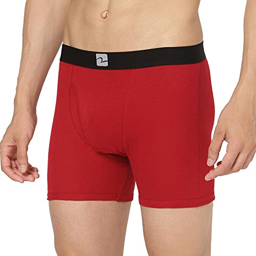 Image of Underjeans Mens Cotton Blend Trunk - Pack of 2