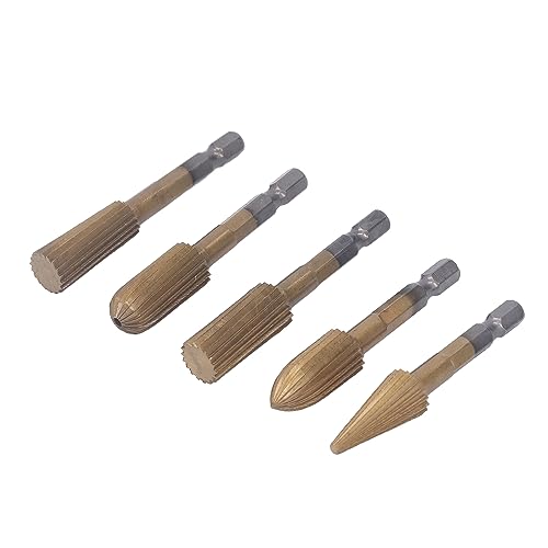 Fresas rotativas de tungsteno, juego de 5 piezas miniatura 3