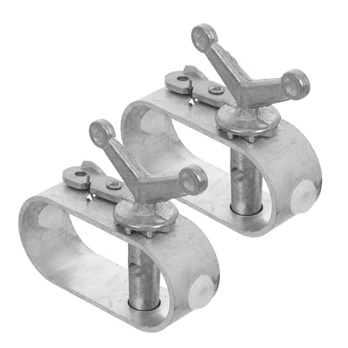 DIYEAH 2 pièces Tendeur de Câble Acier Mini Treuil pour Tension de Fil Métallique Ajustable et Résistant pour Serre Piscine et Usage Polyvalent