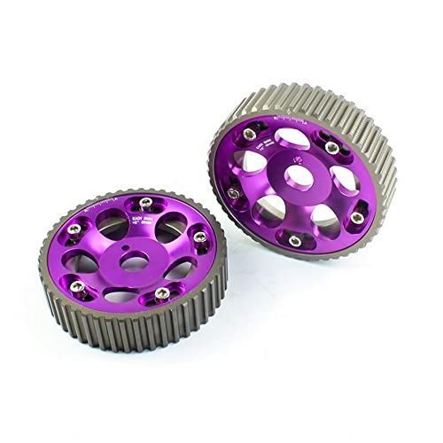 2PCS Adjustable Cam Gear Pulley For Supre 1JZ-GTE 86-92, 2JZ-GTE 93-97