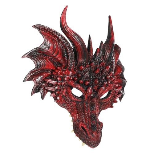 Veemoon Scary Mask Dragon Mask Cosplay for Halloween Carnival Festival Decorations
