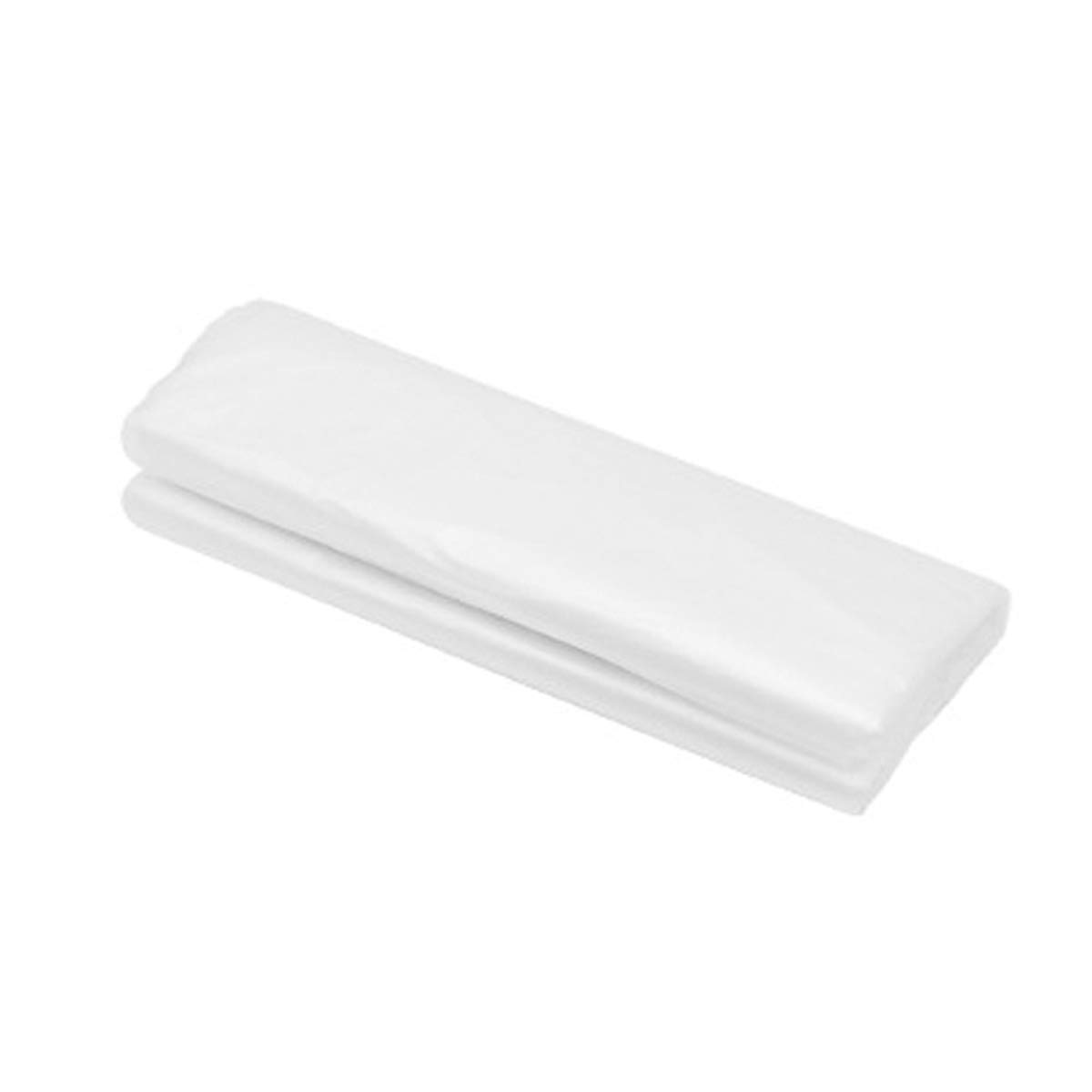 Lot de 100 Grembiule usa e getta trasparente - Blusa monouso impermeabile in polietilene con protezione quotidiana - Dimensioni universali per casa, ospedale, laboratorio e altro - Bianco