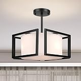 Modern Ceiling Light Fixture - Easric Semi Flush Mount Ceiling Light Industrial Light Fixtures Ceili