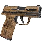 GunSkins Pistol Skin Compatible with Sig Sauer P365 - Vinyl Gun Wrap with Precut Pieces - Easy to...