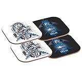  FC Schalke 04 Untersetzer 4er-Pack Grubenlampe