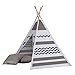 Produktbild John 77102 Tipi Spielzelt, Grau/Weiß/Braun