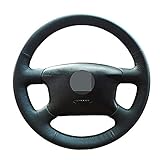 Modelos aplicables: para Volkswagen Passat B5 Golf 4, hilo azul de cuero cosido a mano DIY