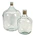 IMAX 84508 Boccioni Glass Jug in Small – Storage Container for Fermenting, Serving/Storing – Sustainable, Handcrafted Display Jars. Decorative Accessories