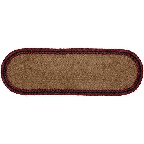 VHC-Brands-Cumberland-Moose-Rustic-Decor-Natural-Jute-Table-Runner-for-Kitchen-Dining-Room-Tan-Red-Black-Woodland VHC Brands Cumberland Moose Rustic Decor Natural Jute Table Runner for Kitchen Dining Room Tan Red Black Woodland