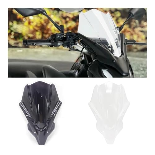 Déflecteur pare-brise moto pour MT-07 2021-2026 finition haut de gamme