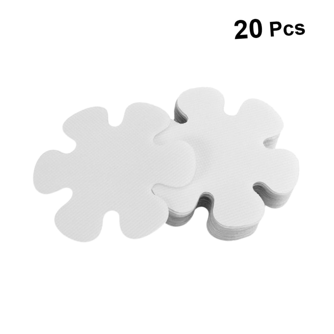 Ciieeo 60 Piezas Tiras Antideslizantes Prevención de resbalones Adhesivo Transparente fijado Pegatinas Antideslizantes de Tela Antideslizante Pegatinas de Cocina para el Suelo Las Flores