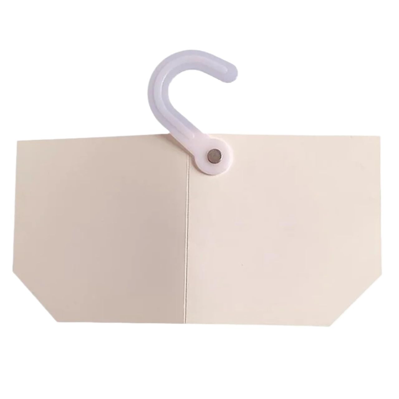 20PCS Header Hanger With Rivets Fabric Samples Holder For Textile Leather Material Paper Card Display Hook