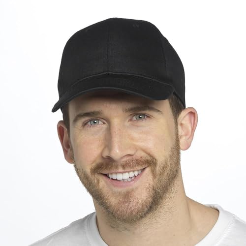 Casquette de baseball en polyester coton réglable pour homme A2Z