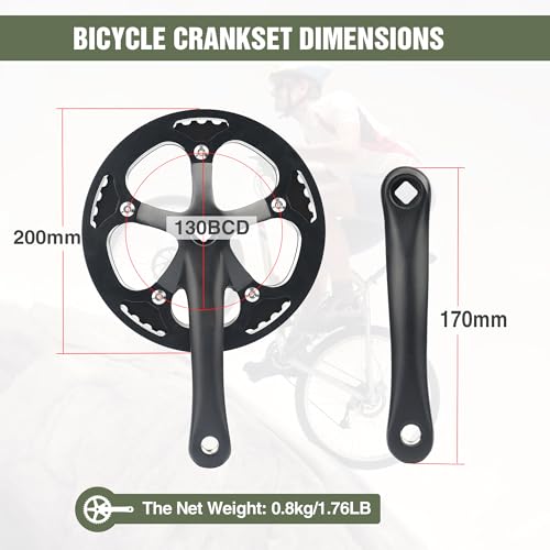 WEEROCK 46T Aluminum Crankset