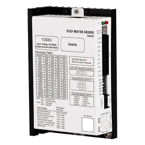 Pilote pas à pas Y2SD2-S40C | Driver de moteur 20-86 NEMA pour machines CNC