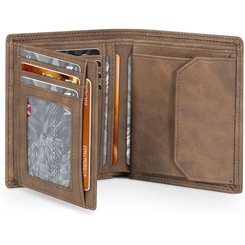 Portefeuille TEEHON en cuir RFID Cover