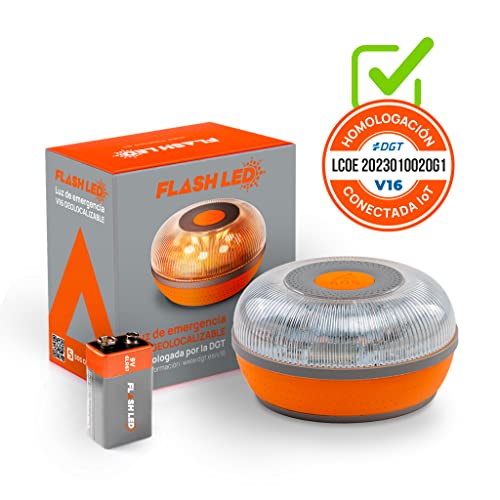 WIKANGO LUZ EMERGENCIA BALIZA COCHE V16 DGT 3.0 GEOLOCALIZ