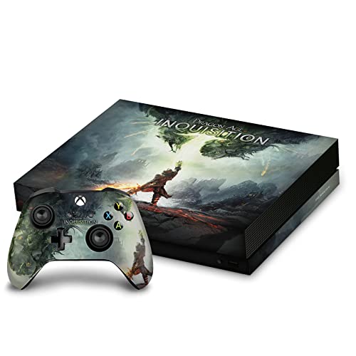 Skin de jeu Xbox One X Dragon Age protection contre usure et personnalisation manette console