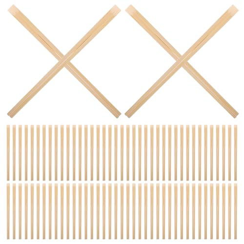 PRETYZOOM Disposable Chopsticks 24cm Traditional Chinese Style Single-use Chopsticks Set