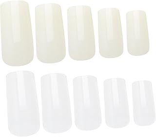 200 Peças Folhas De Unhas De Gel Decalques De Arte De Unhas Unhas Quadradas Caixão Pontas Artificiais Unhas Falsas Pontas De Unhas Em Flocos Unhas Falsas Apliques Unhas