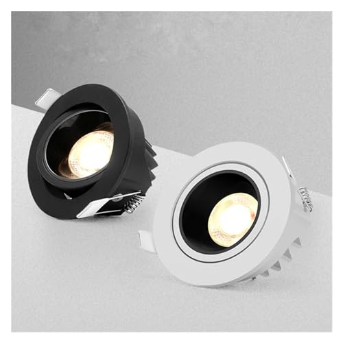 Foco LED integrado antideslumbrante que elimina la fatiga visual con luz de 10W 6