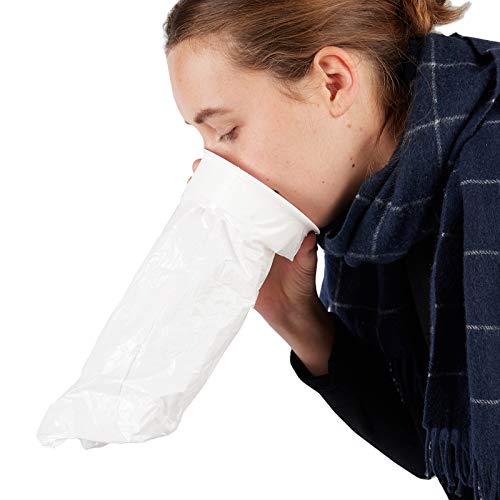 Praxy - Bolsas de basura para niños con capacidad de 1,5 l, recipiente para vómitos de 10, 20 o 25 unidades Talla:10 Stück