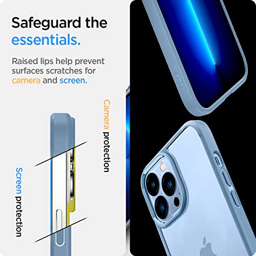 Image of Spigen for iPhone 13 Pro Case, Ultra Hybrid [No Magnet Ring][Anti-Yellowing] - Sierra Blue