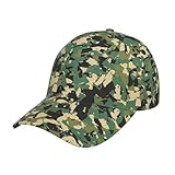 apcuyf cappello da baseball con visiera curva alla moda leopardata marrone, berretto da baseball alla moda, cappelli casual regolabili da uomo e donna, mimetico, etichettalia unica